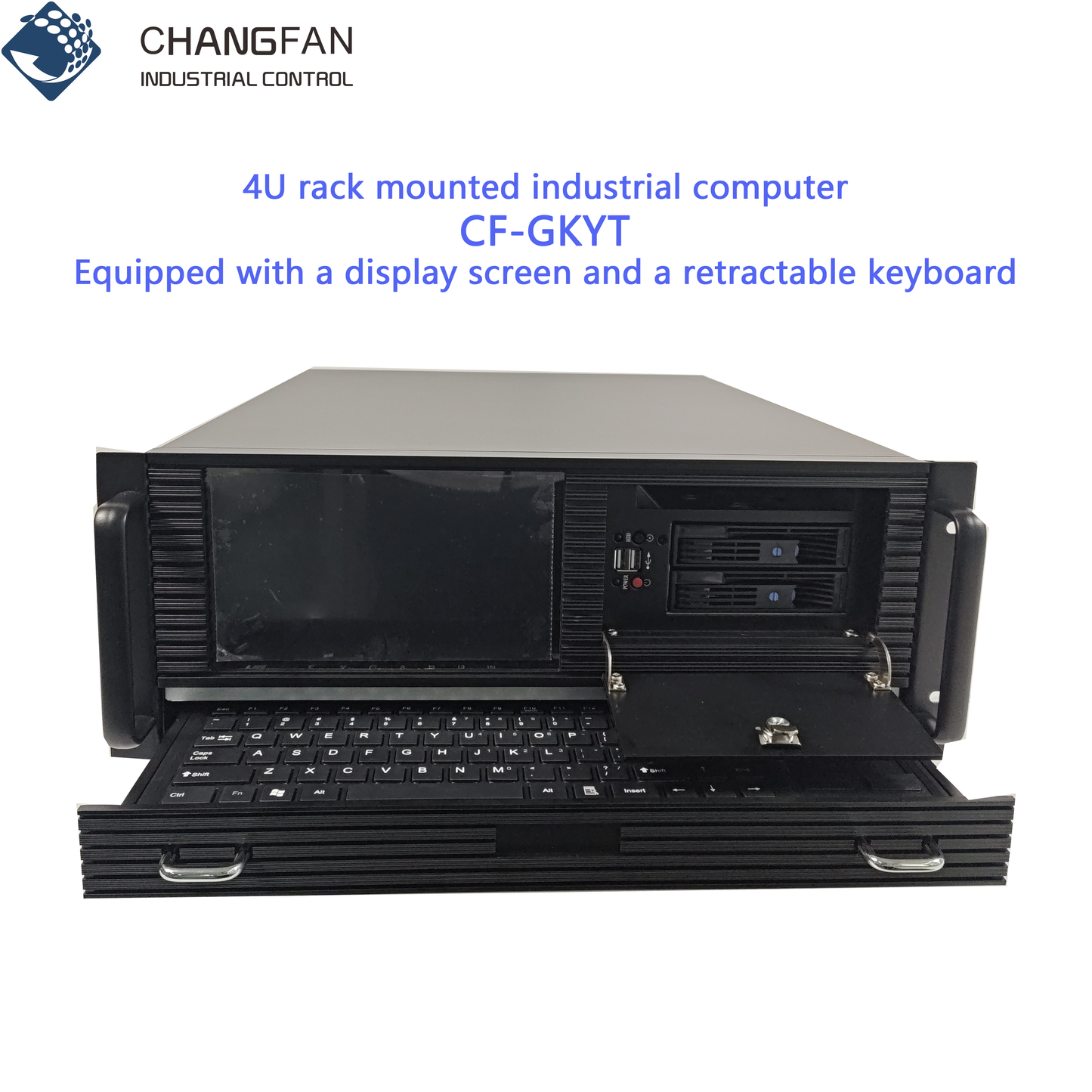 Xeon E5 Dual-socket 4U Rack-mount Server Standard Monitor And Keyboard-CHANGFAN INDUSTRIAL CONTROL
