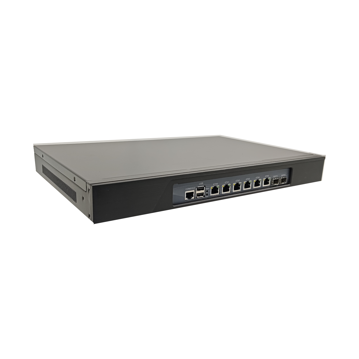 Multi Port Network Security Software Router Industrial Control Computer 6 * Gigabit Ethernet Ports 2 * SFP Ethernet Ports-CHANGFAN INDUSTRIAL CONTROL