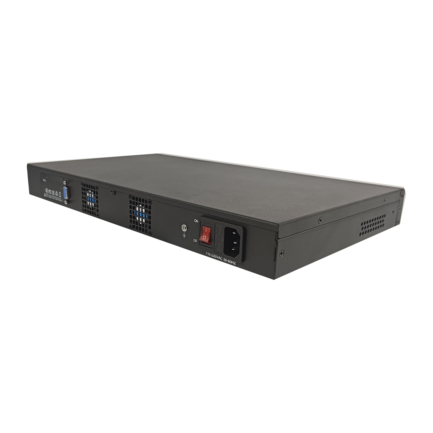 1u Rack Mounted Network Security Industrial Computer Soft Router 6 * I211 Gigabit Network Chang Fan J1900 Series Card