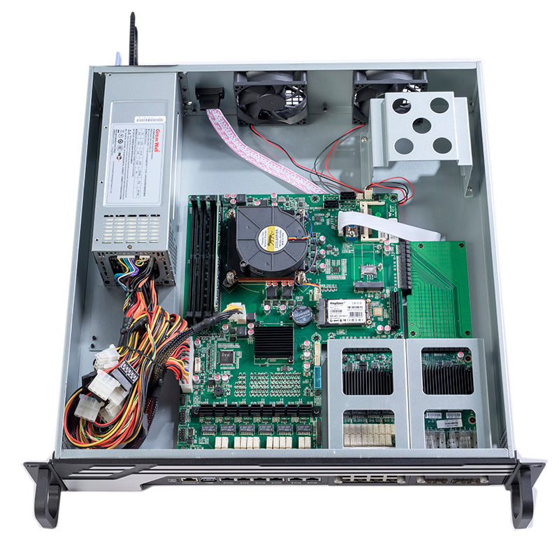 Soft Router Gigabit Wired 2U Rack-mount Industrial Computer Expandable Gigabit Optical Network Card Chang Fan C236 Series