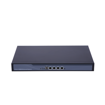 Industrial Control Computer 1u Rack Mounted Multi Port Network Security Industrial Control Host Full Gigabit X86 Soft Router Wired 4 Network Ports Chang Fan D525