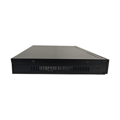 Network Security Firewall 8 Electrical Port Soft Router Industrial Computer With Optical Port Aluminum Alloy Panel Can Be Customized Chang Fan 2520-8L2S