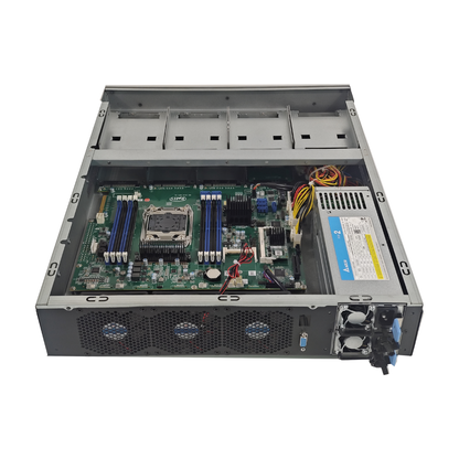 Xeon Dual-core Processor 2U Rack-mounted Expandable Multi-NIC Gigabit Soft Routing Industrial Control Server Chang Fan C612 Series